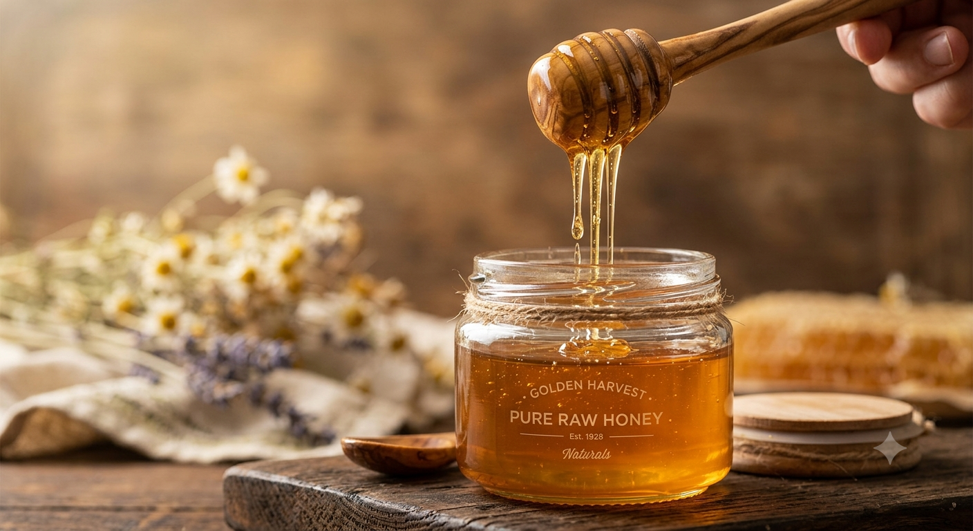 Pure Honey(No Artificial Sweetener)
